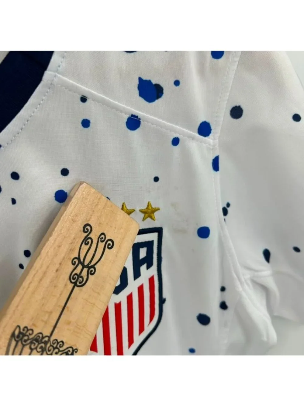 Nike Youth Size Large Dunn #19 USWNT Dri-Fit FIFA World Champions Soccer Jersey